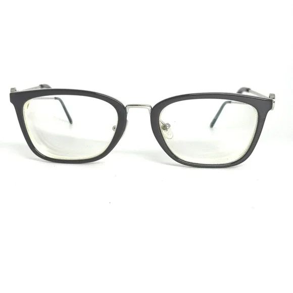 Michael Kors MK4054 Captiva Eyeglasses Black Silver Square Frame 52-20-140 22103 - Picture 1 of 8